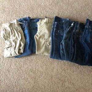 Boys jeans 7-8 more 8’s they will be $10 a pair